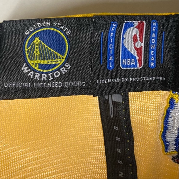 NEW AUTHENTIC Pro Standard NBA Golden State Warriors Hometown Snapback Hat Yello - Picture 11 of 14